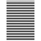 Zebra Blind Black 155x200 cm Fabric Width 150.9 cm Polyester 4014272