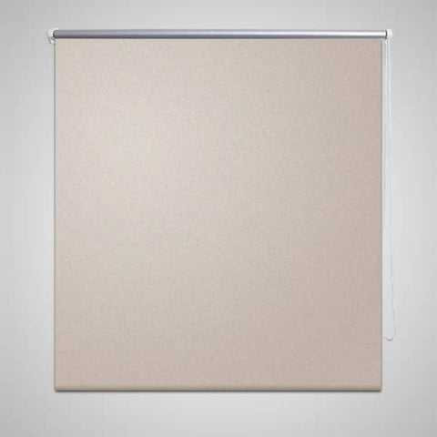 ZNTS Roller Blind Blackout 120 x 175 cm Beige 240125