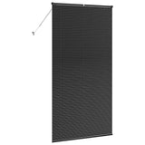 Venetian Blinds Height Adjustable Black 220 x 120 cm Aluminium 42006176