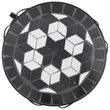 Plant Stands 3 pcs Black and White Ceramic 4003395