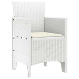 Garden Chair 2 pcs White 53 x 49 x 85 cm Polypropylene 847462