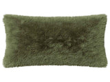 Cushion Cover 12 pcs HEERLEN Green 40 x 80 cm PV Fleece 910122
