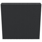 Planter with Removable Inner Anthracite 12 / 44 L PP Rattan 364687