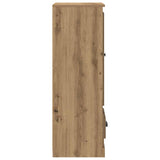 Highboard Artisian Oak 36x35.5x103.5 cm Engineered Wood 857146
