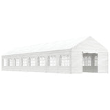Gazebo with Roof White 17.84x4.08x3.22 m Polyethylene 3155492