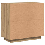 Sideboard Artisan Oak 80x40x75 cm Engineered Wood 856863