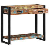 Console Table Multicolour 90 x 33 x 75 cm Solid Reclaim Wood 4102738