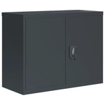 ZNTS File Cabinet Anthracite 90x40x70 cm Steel 339723