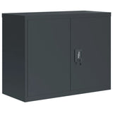 File Cabinet Anthracite 90x40x70 cm Steel 339723