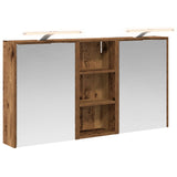 Bathroom Cabinet Set 3 pcs 116 x 16 x 62.5 cm Engineered wood 3403822
