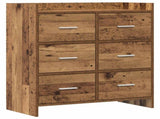 Sideboard Old Wood 75 x 33 x 80 cm Engineered Wood 8011105
