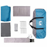 Family Tent Blue 420 x 305 x 200 cm Polyester and Steel 42028498