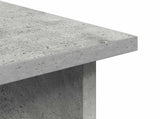 TV stand with Drawer Concrete Grey 79 x 40 x 48 cm 8000463