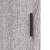 Highboard Grey Sonoma 69.5x34x180 cm Engineered Wood 3189275