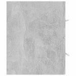 ZNTS 2 Piece Bathroom Furniture Set Concrete Grey Engineered Wood 804849