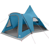 Teepee Tent 5-Person with Roof Blue 545 x 450 x 295 cm 42004000