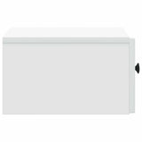 Wall-Mounted Bedside Cabinet 2 pcs White 33 x 34.5 x 20 cm 898086