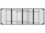 Outdoor Furniture Set Folding 7 pcs Anthracite Iron and Steel 3422899