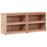 Outdoor Kitchen Cabinet MEPPEL 2 pcs Natural Douglas 3443805