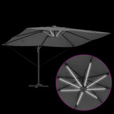 Umbrella Anthracite 352 x 251 x 265 cm Polyester and Aluminium 42003329
