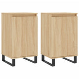 Sideboards 2 pcs Sonoma Oak 40x35x70 cm Engineered Wood 831075