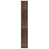 Bookcase 5-Tier Brown Oak 80.5x23.5x162.5 cm Engineered Wood 852777