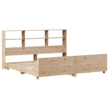 Bed Frame without Mattress 180x200 cm Super King Solid Wood Pine 3323680