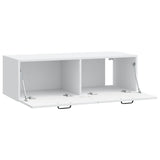 Wall-Mounted TV Cabinet White 98 x 41 x 30 cm Engineered Wood 899375