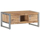 Coffee Table 95x50x40 cm Rough Mango Wood 323489