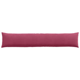 Sofa Pillows 2 pcs Wine Red 200 x 40 cm Corduroy Fabric 42013890