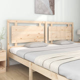 Bed Headboard 205.5x4x100 cm Solid Pine Wood 817960