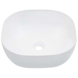 Wash Basin 42.5x42.5x14.5 cm Ceramic White 143917