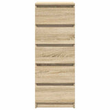 Sideboard with Drawers Sonoma Oak 37.5x35x99 cm Engineered Wood 861762