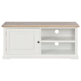TV Cabinet White 90x30x40 cm Wood 249879