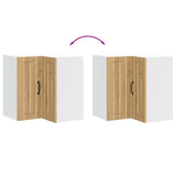 Kitchen Wall Corner Cabinet Lucca Artisan Oak Engineered Wood 853866