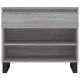 Shoe Cabinet Grey Sonoma 70x36x60 cm Engineered Wood 831450