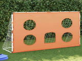 Kids' Football Goal with Targeting Mat and Ball 182x62x118 cm 4008439