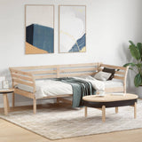 Day Bed without Mattress 90x190 cm Single Solid Wood Pine 842878