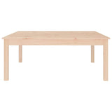 Coffee Table 100x100x40 cm Solid Wood Pine 814289