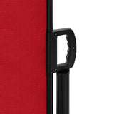 Retractable Side Awning Red 220x1000 cm 4004777