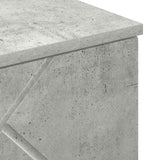 Bathroom Cabinet Wall-mounted Concrete Grey 30 x 31.5 x 61 cm 883347