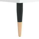 Coffee Table White 90x49x45 cm Engineered Wood 831012