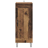 Sideboard Old Wood 34.5 x 34 x 90 cm Engineered Wood and Iron 881648