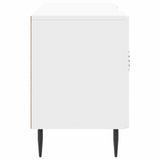 TV Cabinet High Gloss White 102 x 34.5 x 50 cm Engineered Wood 894929