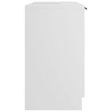 Bathroom Cabinet White 64.5x33.5x59 cm Engineered Wood 811304