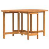 Garden Table Folding Brown 110 x 60 x 72 cm Solid Acacia Wood 4103887