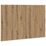 Bed Headboard Artisan Oak 120x1,5x80 cm Engineered Wood 856825