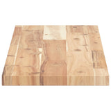 Floating Shelves 4 pcs 80x20x2 cm Untreated Solid Wood Acacia 3279346
