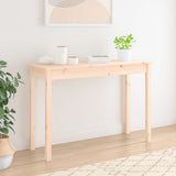 Console Table 110x40x75 cm Solid Wood Pine 814239