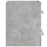 Sink Cabinet Concrete Grey 60x38.5x48 cm Engineered Wood 856224